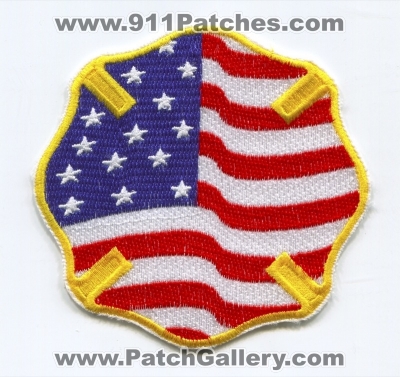 Fire Department American Flag Maltese Patch (No State Affiliation)
Scan By: PatchGallery.com
Keywords: dept. blank stock generic