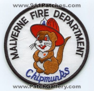 Malverne Fire Department Chipmunks Patch (New York)
Scan By: PatchGallery.com
Keywords: dept.