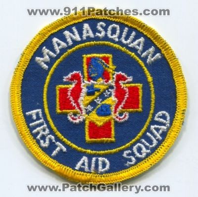 Manasquan First Aid Squad Patch (New Jersey)
Scan By: PatchGallery.com
Keywords: ems
