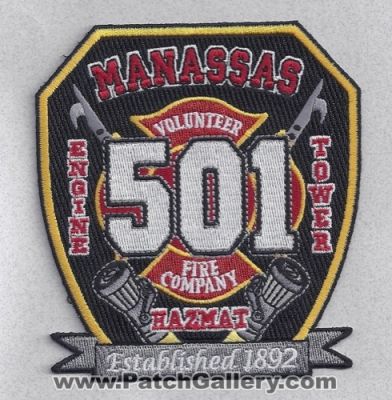 Manassas Volunteer Fire Company 501 (Virginia)
Thanks to Paul Howard for this scan.
Keywords: engine tower hazmat has-mat