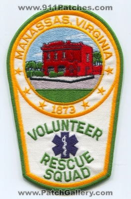 Manassas Volunteer Rescue Squad Patch (Virginia)
Scan By: PatchGallery.com
Keywords: vol. ems