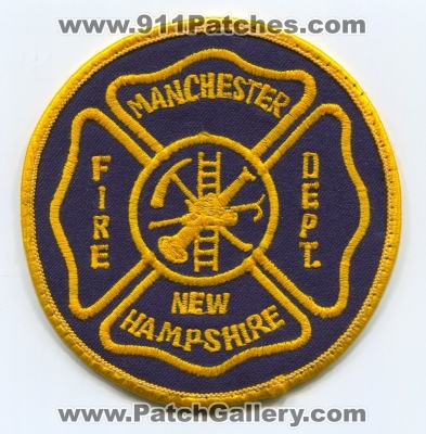 Manchester Fire Department Patch (New Hampshire)
Scan By: PatchGallery.com
Keywords: dept.