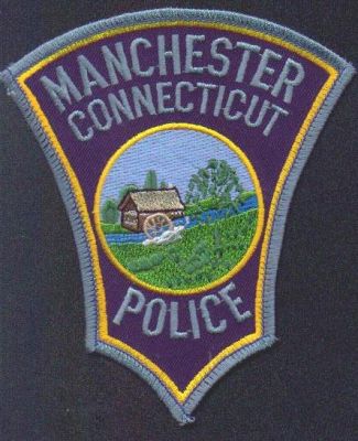 Manchester Police
Thanks to EmblemAndPatchSales.com for this scan.
Keywords: connecticut