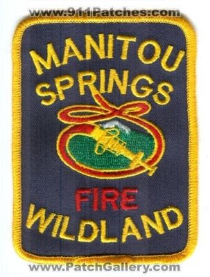 Manitou Springs Fire Department Wildland Patch (Colorado)
[b]Scan From: Our Collection[/b]
Keywords: dept.