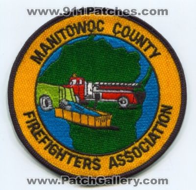 Manitowoc County FireFighters Association (Wisconsin)
Scan By: PatchGallery.com
Keywords: fire department dept.