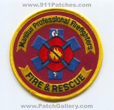 Manlius Professional Firefighters Fire and Rescue Department Patch (New York)
Scan By: PatchGallery.com
Keywords: Prof. FFs & Dept. IAFF I.A.F.F. Local Union