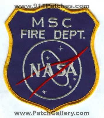 Manned Space Center MSC Fire Department Patch (Texas)
Scan By: PatchGallery.com
Keywords: dept. nasa