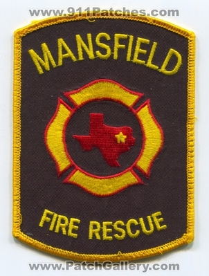 Mansfield Fire Rescue Department Patch (Texas)
Scan By: PatchGallery.com
Keywords: dept.