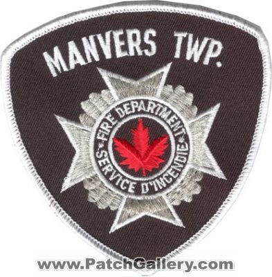 Manvers Twp Fire Department (Canada ON)
Thanks to zwpatch.ca for this scan.
Keywords: township