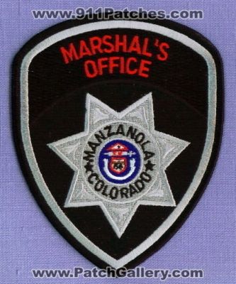 Manzanola Marshal's Office (Colorado)
Thanks to apdsgt for this scan.
Keywords: marshals