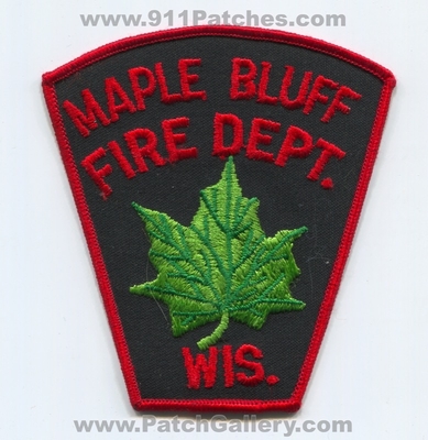 Maple Bluff Fire Department Patch (Wisconsin)
Scan By: PatchGallery.com
Keywords: dept. wis.