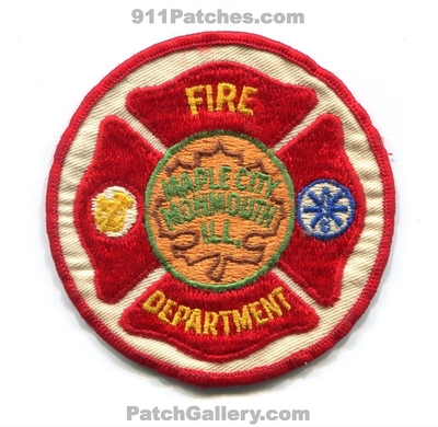 Monmouth Fire Department Patch (Illinois)
Scan By: PatchGallery.com
Keywords: dept. maple city