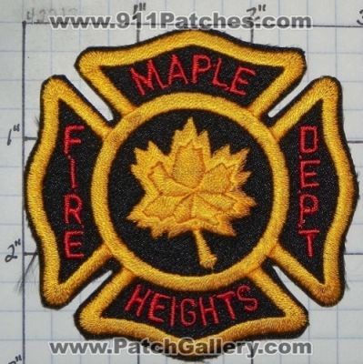 Maple Heights Fire Department (Ohio)
Thanks to swmpside for this picture.
Keywords: dept.