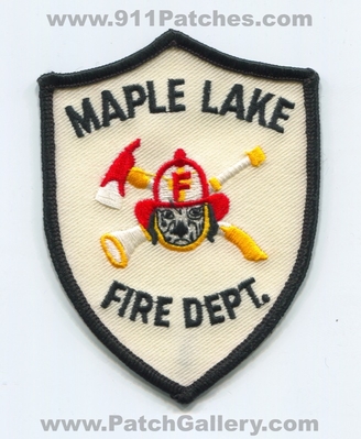 Maple Lake Fire Department Patch (Minnesota)
Scan By: PatchGallery.com
Keywords: dept.