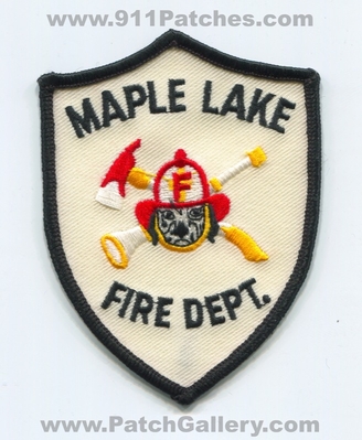 Maple Lake Fire Department Patch (Minnesota)
Scan By: PatchGallery.com
Keywords: dept.