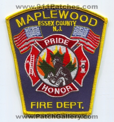 Maplewood Fire Department Patch (New Jersey)
Scan By: PatchGallery.com
Keywords: dept. essex county co. n.j.