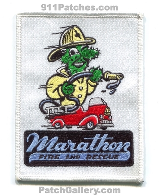 Marathon Fire Rescue Department Patch (Texas)
Scan By: PatchGallery.com
Keywords: and dept.