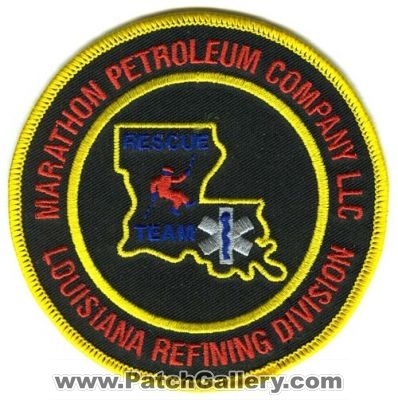 Marathon Petroleum Company LLC Rescue Team Patch (Louisiana)
[b]Scan From: Our Collection[/b]
Keywords: refining division