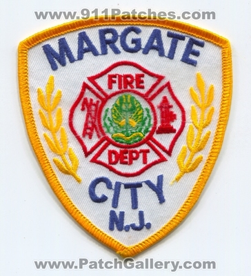 Margate City Fire Department Patch (New Jersey)
Scan By: PatchGallery.com
Keywords: dept. n.j.