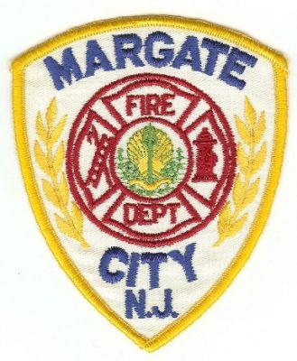 Margate City Fire Dept
Thanks to PaulsFirePatches.com for this scan.
Keywords: new jersey department