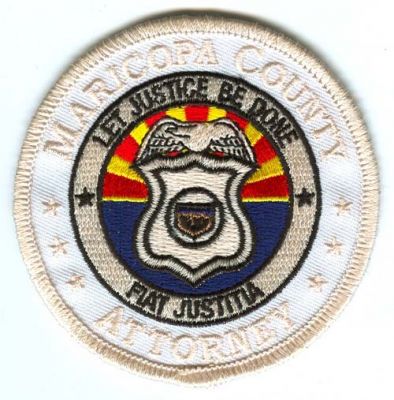 Maricopa County Sheriff Attorney (Arizona)
Scan By: PatchGallery.com

