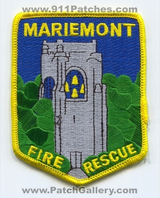 Mariemont Fire Rescue Department Patch (Ohio)
Scan By: PatchGallery.com
Keywords: dept.