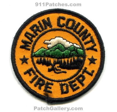 Marin County Fire Department Patch (California)
Scan By: PatchGallery.com
Keywords: co. dept.