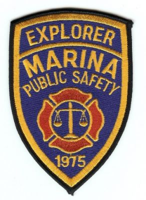 Marina Public Safety Explorer
Thanks to PaulsFirePatches.com for this scan.
Keywords: california fire