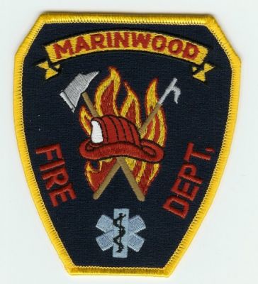 Marinwood Fire Dept
Thanks to PaulsFirePatches.com for this scan.
Keywords: california department