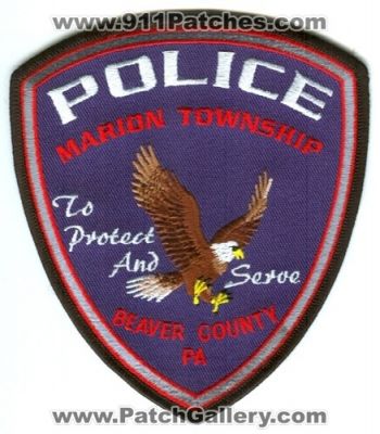 Marion Township Police Department (Pennsylvania)
Scan By: PatchGallery.com
Keywords: beaver county pa