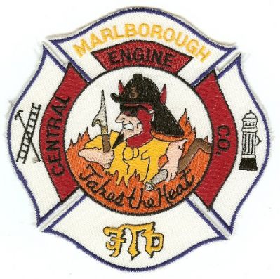 Marlborough Fire Central Engine Co 3
Thanks to PaulsFirePatches.com for this scan.
Keywords: massachusetts company