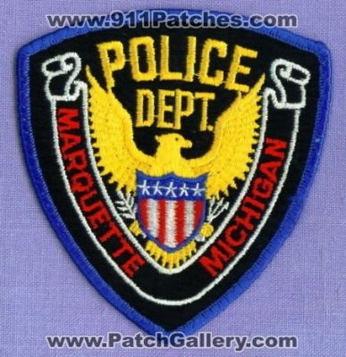 Marquette Police Department (Michigan)
Thanks to apdsgt for this scan.
Keywords: dept.