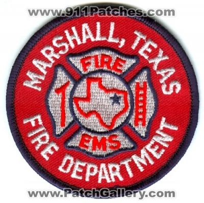 Marshall Fire Department (Texas)
Scan By: PatchGallery.com
Keywords: ems