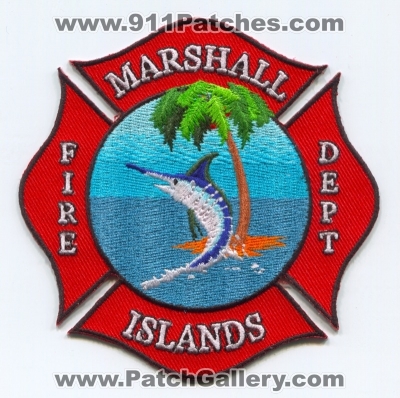 Marshall Islands Fire Department Patch (Marshall Island)
Scan By: PatchGallery.com
Keywords: dept.