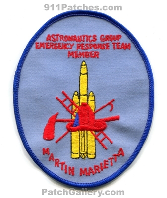 Martin Marietta Astronautics Group Emergency Response Team Member Patch (Colorado)
[b]Scan From: Our Collection[/b]
Keywords: ert nasa