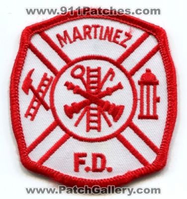 Martinez Fire Department (Georgia)
Scan By: PatchGallery.com
Keywords: dept. f.d. fd