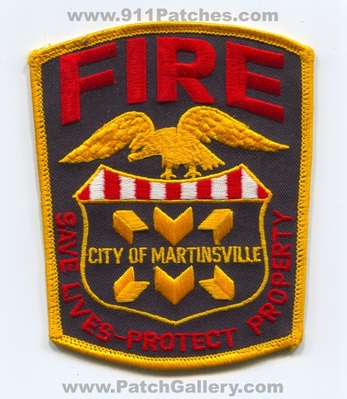 Martinsville Fire Department Patch (Virginia)
Scan By: PatchGallery.com
Keywords: city of dept. save lives protect property