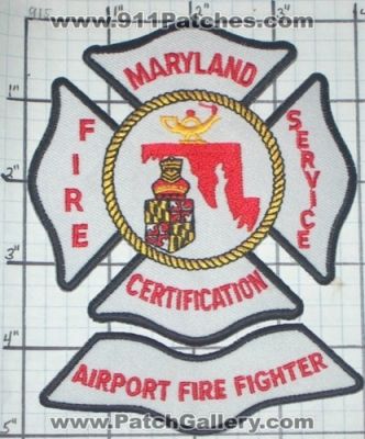 Maryland Fire Service Certification Airport FireFighter (Maryland)
Thanks to swmpside for this picture.

