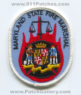 Maryland State Fire Marshal Patch (Maryland)
Scan By: PatchGallery.com
