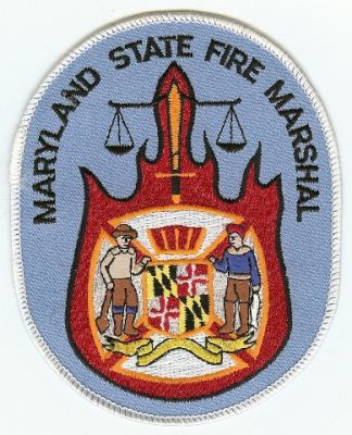 Maryland State Fire Marshal
Thanks to PaulsFirePatches.com for this scan.

