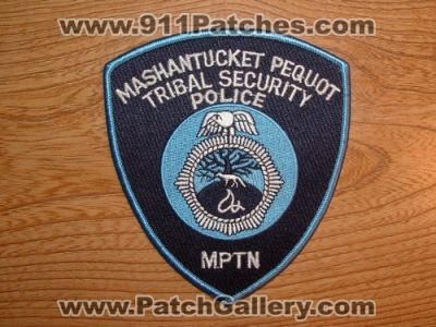 Mashantucket Pequot Tribal Security Police Department (Connecticut)
Picture By: PatchGallery.com
Keywords: dept. mptn