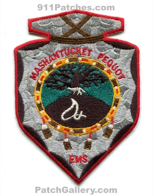 Mashantucket Pequot Tribal Nation Emergency Medical Services EMS Patch (Connecticut)
Scan By: PatchGallery.com
Keywords: the western indian tribe ambulance reservation