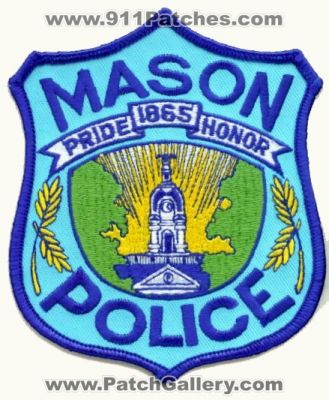 Mason Police (Michigan)
Thanks to apdsgt for this scan.
