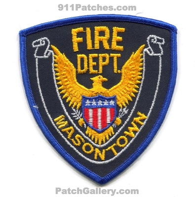 Masontown Fire Department Patch (Pennsylvania)
Scan By: PatchGallery.com
Keywords: dept.