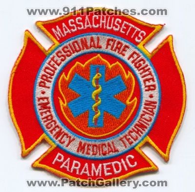 Massachusetts Fire Department Paramedic (Massachusetts)
Scan By: PatchGallery.com
Keywords: dept. professional firefighter emergency medical technician emt