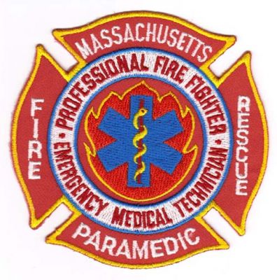 Massachusetts Fire Rescue Paramedic
Thanks to Michael J Barnes for this scan.
Keywords: professional fighter emergency medical technician