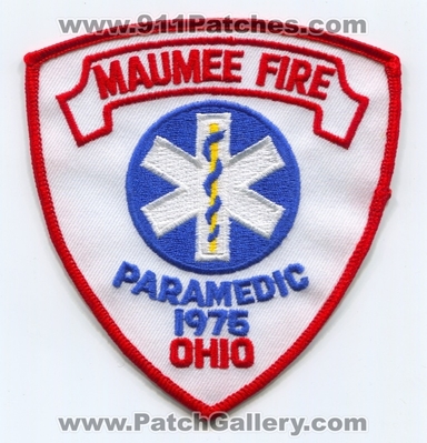 Maumee Fire Department Paramedic Patch (Ohio)
Scan By: PatchGallery.com
Keywords: dept. ems