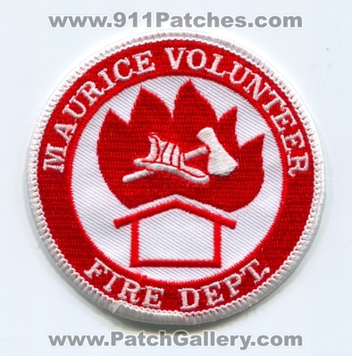 Maurice Volunteer Fire Department Patch (Louisiana)
Scan By: PatchGallery.com
Keywords: vol. dept.