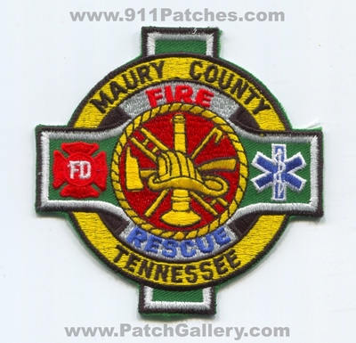 Maury County Fire Rescue Department Patch (Tennessee)
Scan By: PatchGallery.com
Keywords: co. dept. fd