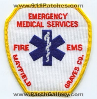 Mayfield Graves County Fire EMS Department (Kentucky)
Scan By: PatchGallery.com
Keywords: co. dept. emergency medical services